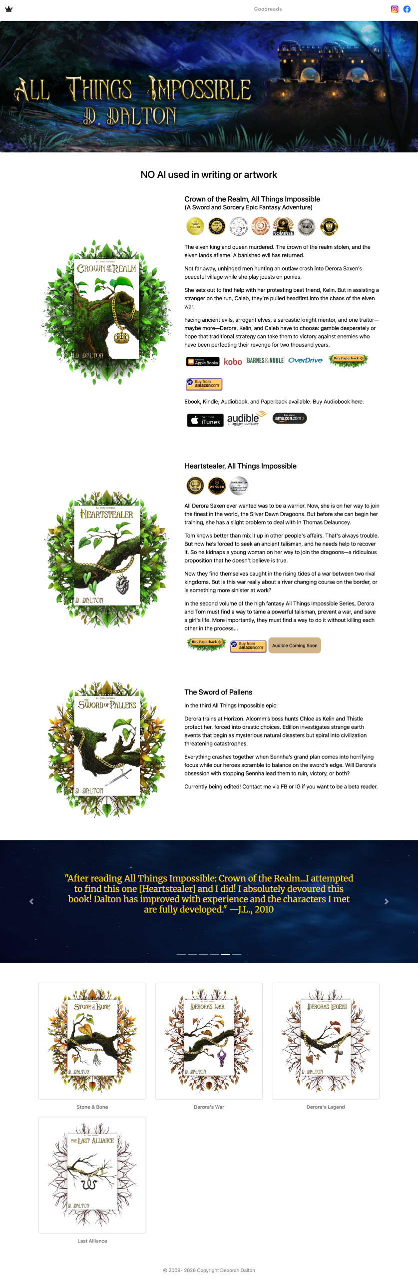 all things impossible website